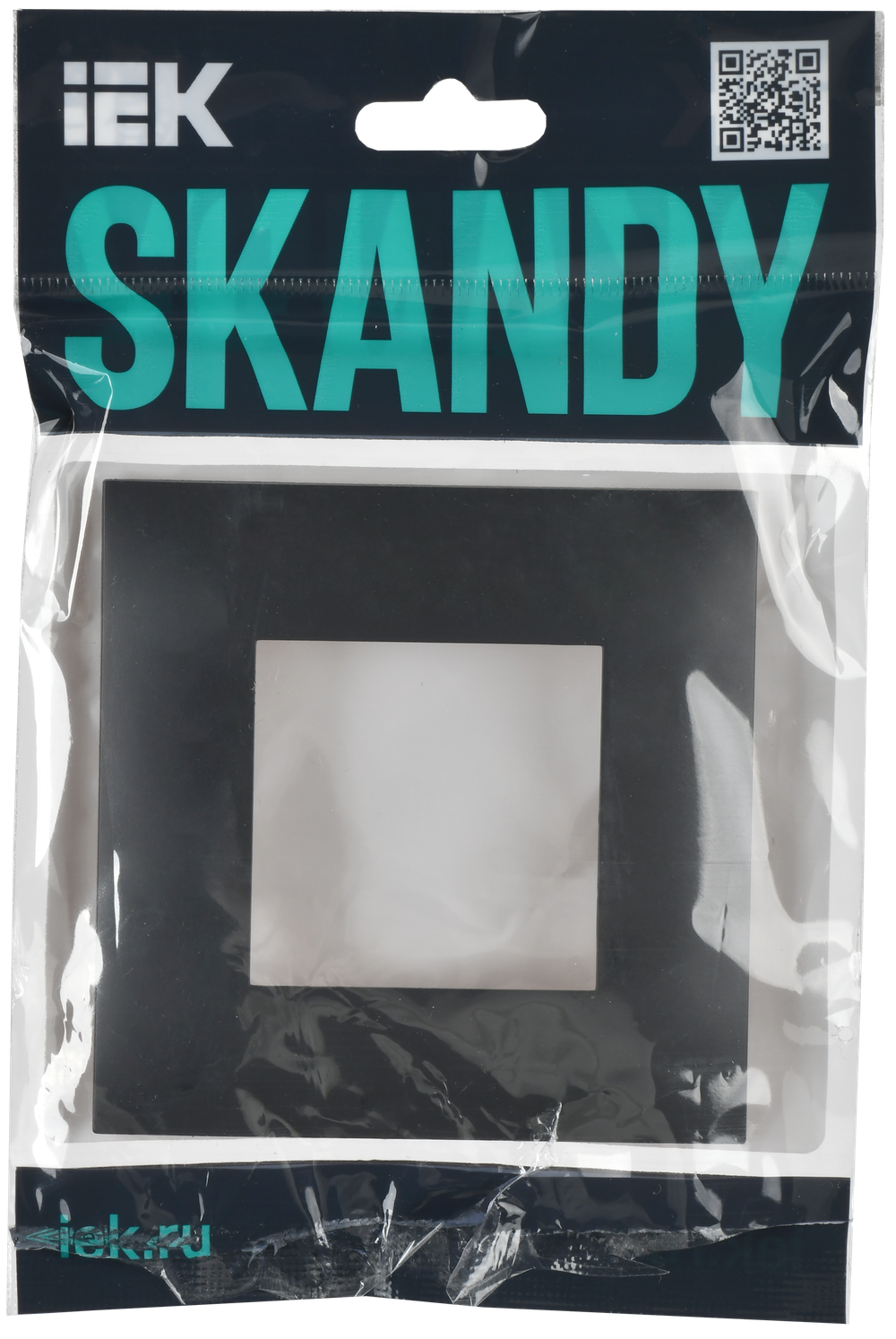 SKANDY Рамка 1-местная SK-F01T титан IEK
