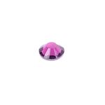 Стразы клеевые стекло 3.2 мм, 360 шт, SS12 №25 фуксия (Fuchsia), Zlatka ZRTG-1272