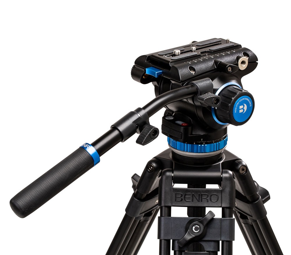 Видеоголовка Benro S8Pro, контрбаланс, до 8 кг