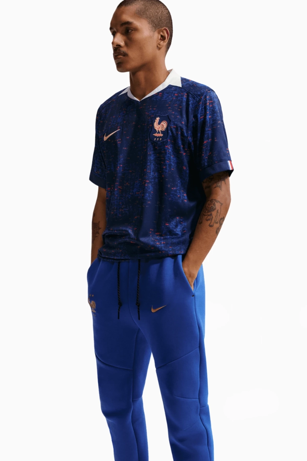 Штаны Nike France 2026 Tech Fleece Jogger - синий