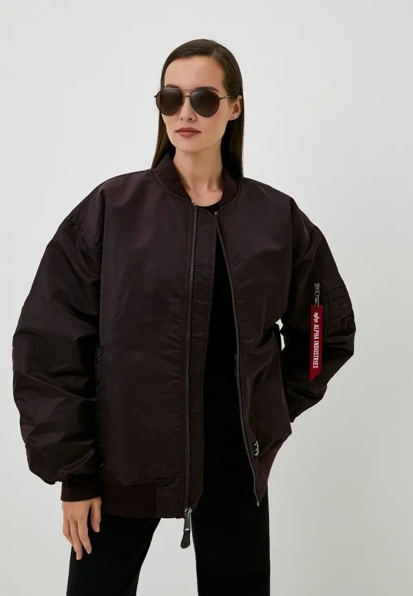 Куртка утепленная женская ALPHA INDUSTRIES OVERSIZED MA-1 MOD FLIGHT JACKET W