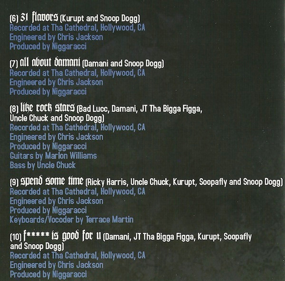 Various — Snoop Dogg Presents The Big Squeeze (CD)