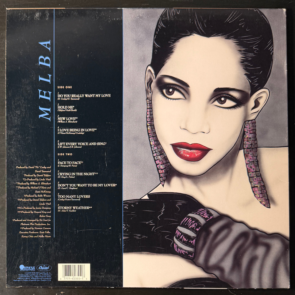Melba Moore ‎– Soul Exposed (США 1990г.)