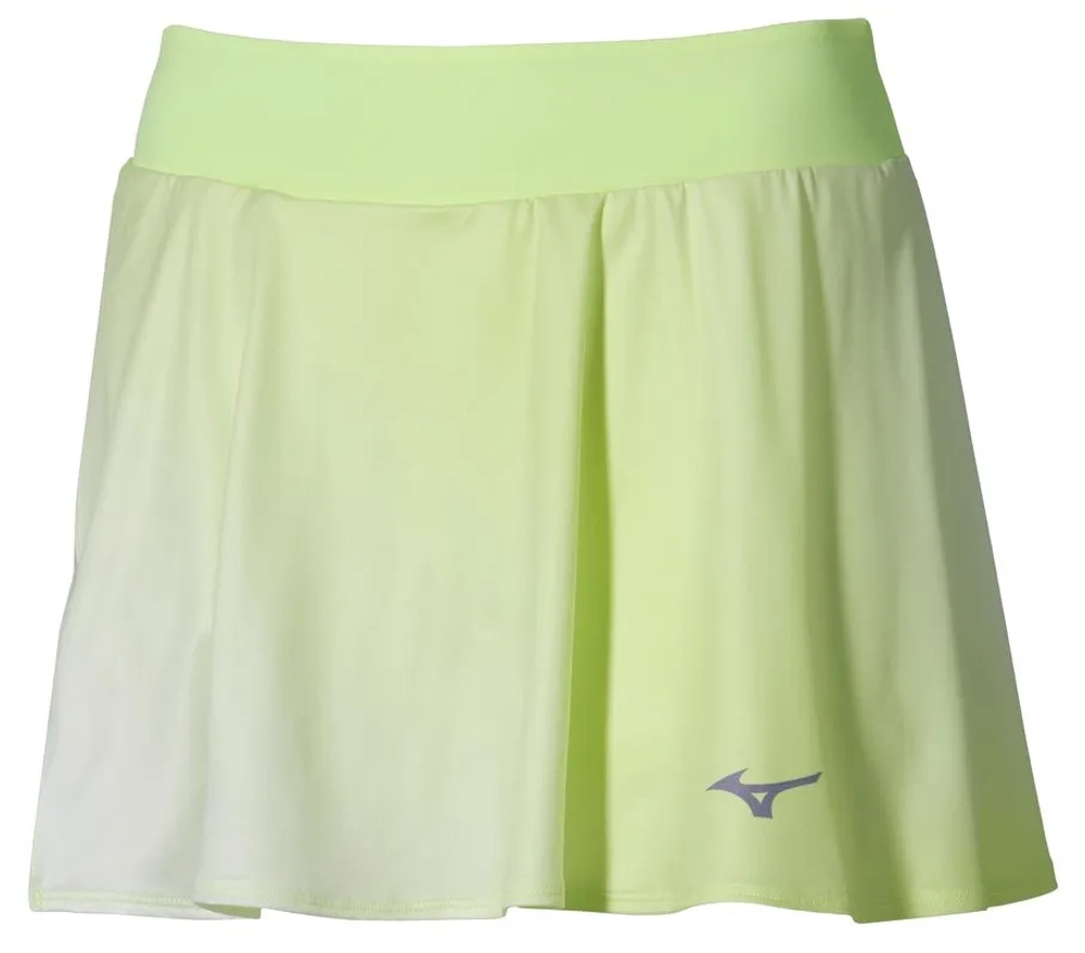 Теннисная юбка Mizuno Tennis Graphic - lime pulp
