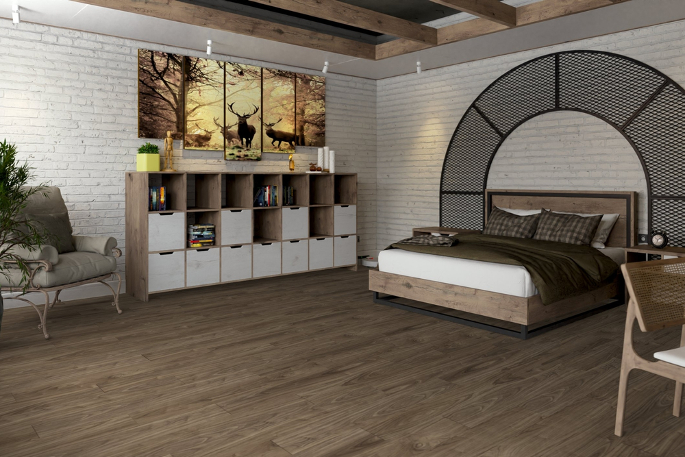 Кварц-винил SPC Damy Floor Family SPC 0,75мм 4,2 мм ДУБ ЗОЛОТОЙ 2.635 м2