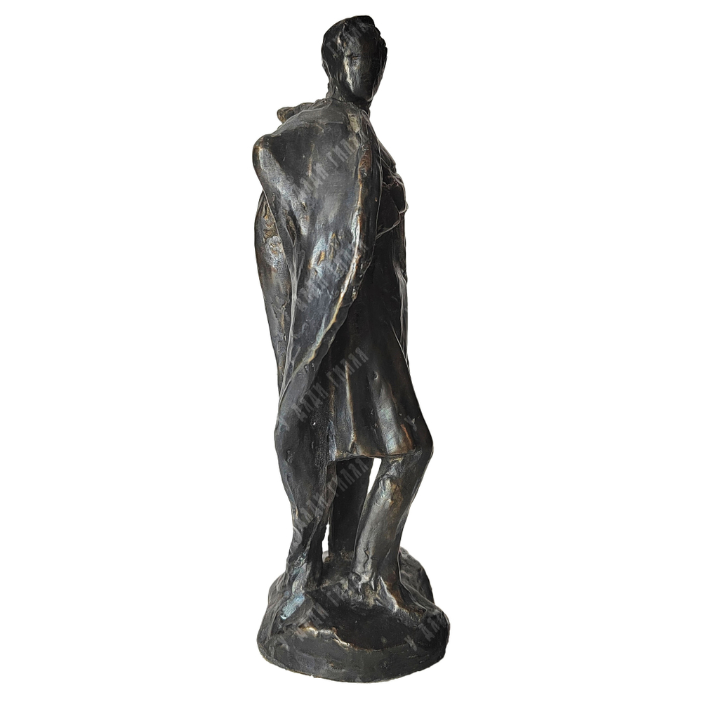 Динес Ю. С. Памятник М. Ю. Лермонтову. Эскиз. Бронза, литьё. 1960-е гг.