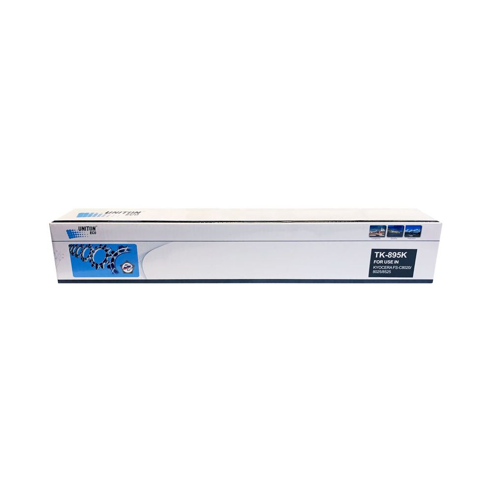 Тонер-картридж UNITON, аналог KYOCERA TK-895K для FS-C8020/8025 черный (12K)