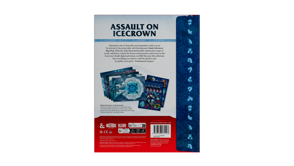 Dungeons & Dragons: World of Warcraft - Icecrown Citadel Adventure Map Pack