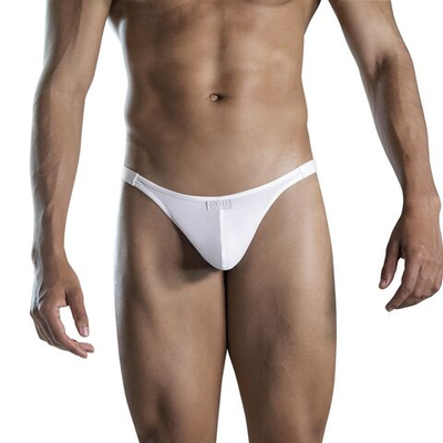 Белые сексуальные трусы-тонги Luxury Thong (Размер: L) (Цвет: белый)