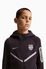 Кофта Nike FC Barcelona 26/27 Tech Fleece Windrunner Junior - бордовый
