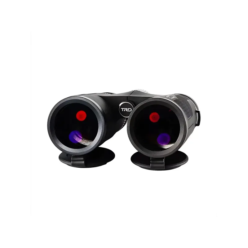 Бинокль TRD OWL 10x42, вид снизу с открытыми линзами