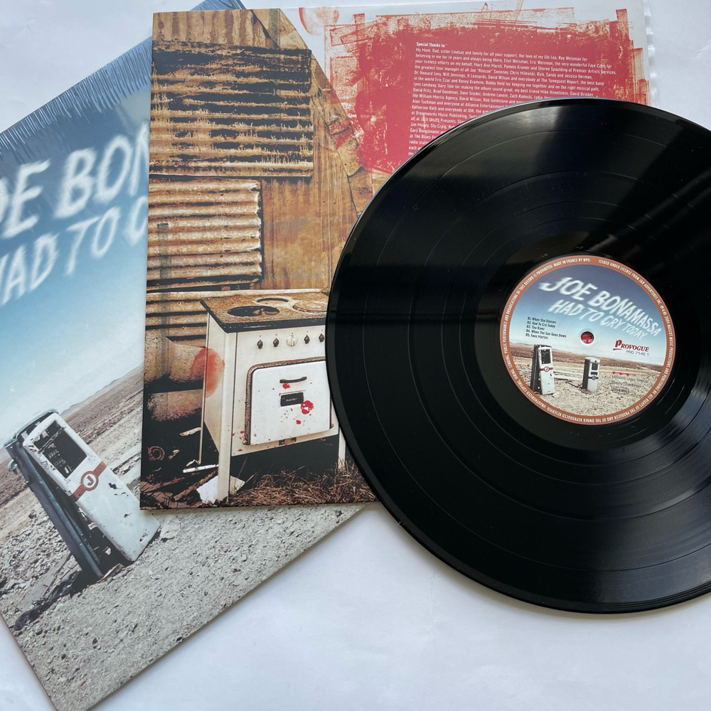 Виниловая пластинка LP Joe Bonamassa Had To Cry Today (Европейский Союз 2012)