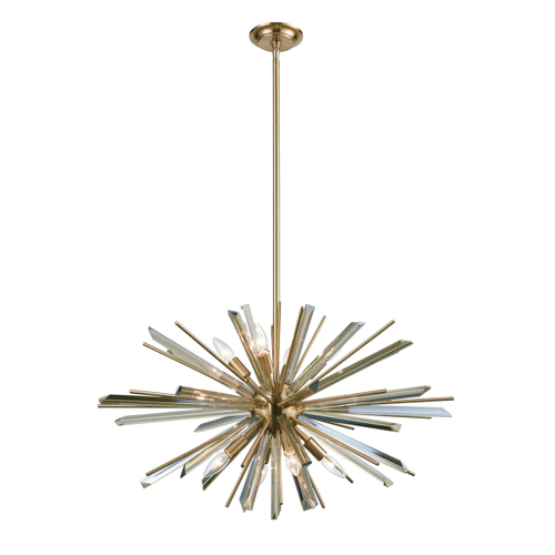 Люстра P68112-8AB antique brass
