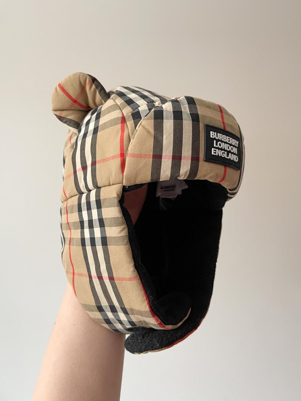 Шапка ушанка Burberry