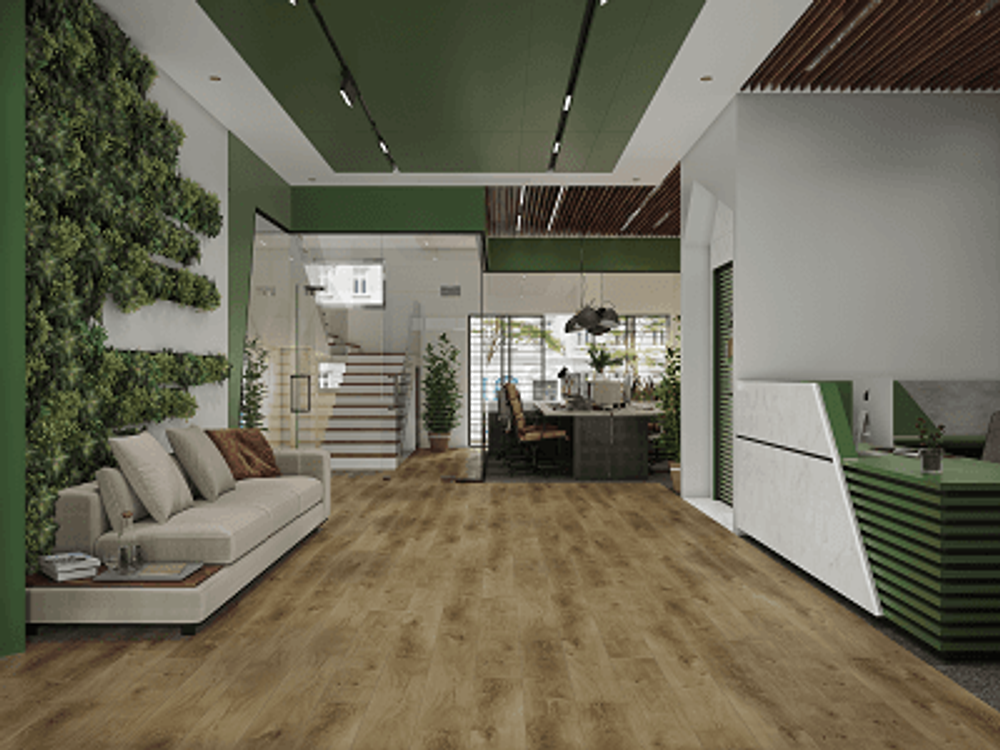 LVT плитка Дуб Натуральный Отбеленный ECO 23-3