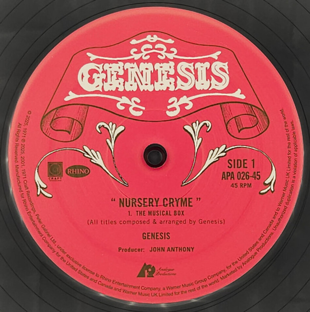 Genesis / Nursery Cryme (2LP)