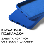 Мягкий Soft Touch чехол из силикона для GOOGLE PIXEL 8 PRO с бархатной подкладкой