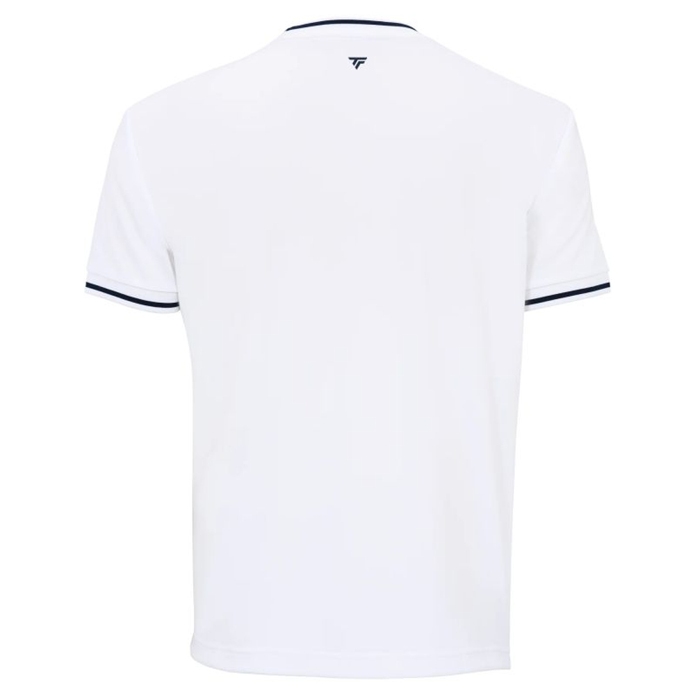 Футболка для мальчика теннисная Tecnifibre Team Tech - white
