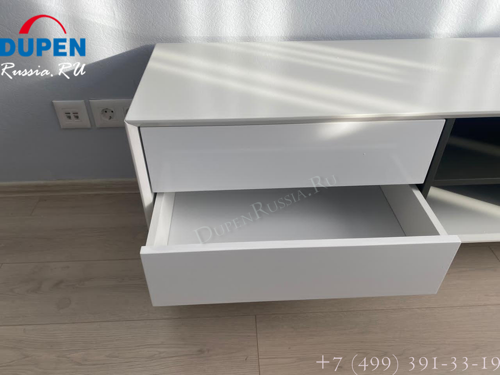 ТВ тумба DUPEN TV-131 белый (white)