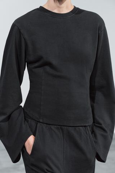 ТОЛСТОВКА С ДЛИННЫМИ РУКАВАМИ — ZARA