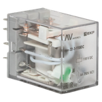 Реле промежуточное RPA 22/3 6A 110В DC EKF AVERES