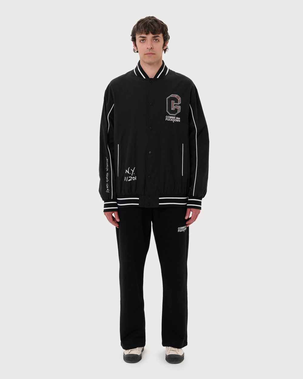 COMME DES FUCKDOWN БОМБЕР ЧЕРНЫЙ