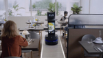 Сервисный робот-доставщик PuduRobotics BellaBot Pro (цвет: черный)