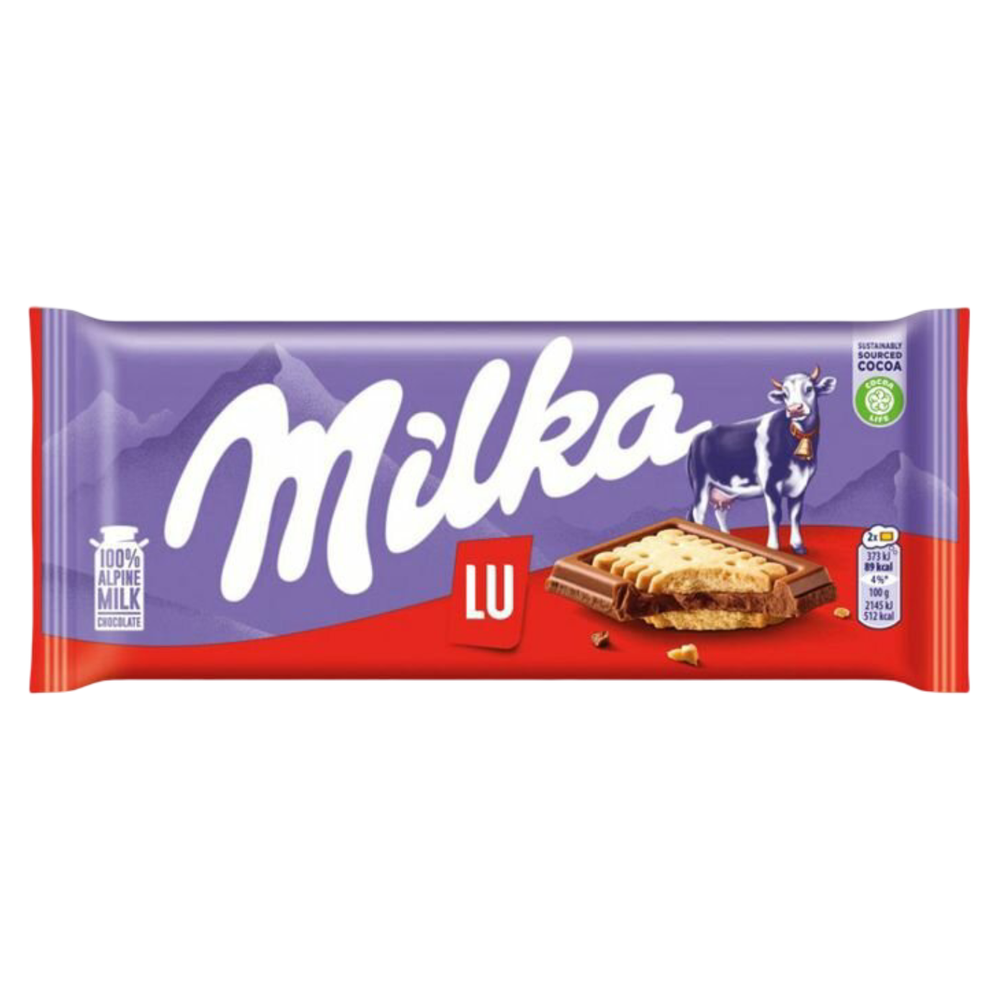 Шоколад "Милка" ЛУ 87г*18