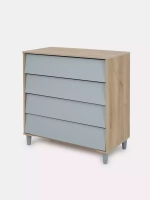 Комод RANT "BERGEN" 84см 4 ящ. (арт.105) Soft Grey