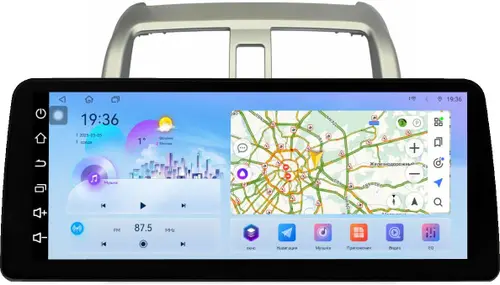 Магнитола для Honda Airwave 2005-2010 - FarCar S500+TS10 монитор 12.3" 2K QLED на Android 14, Быстрая, CarPlay, 4G SIM-слот