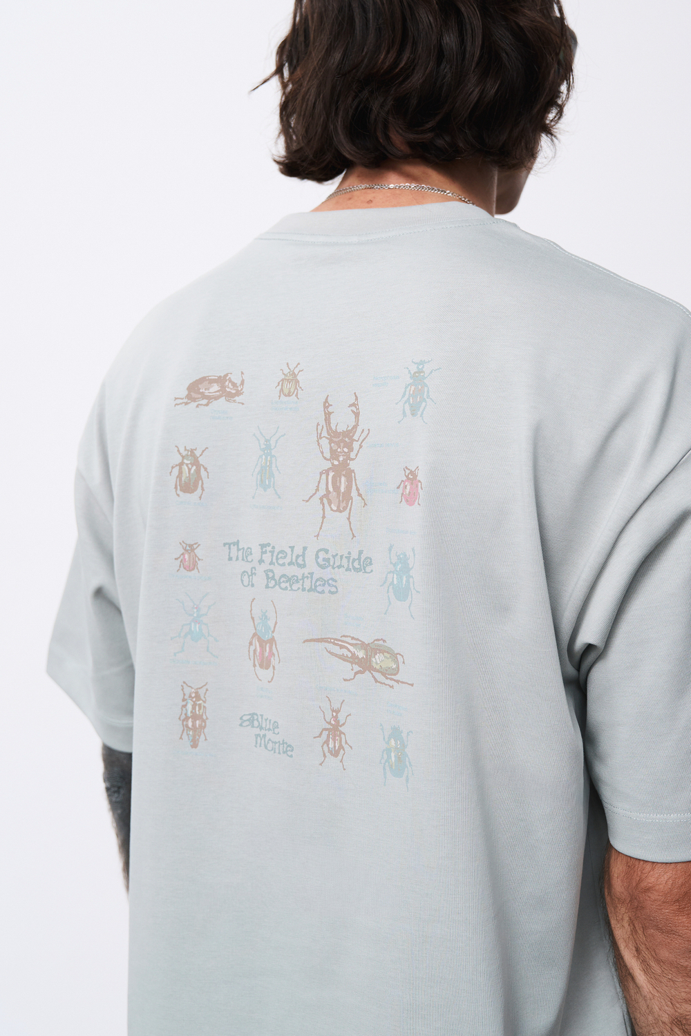 Футболка Blue Monte T-shirt With Insect Print "Fluorite Green"