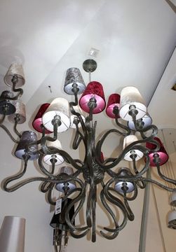 replica chandelier   Ode 1647  by Jacco Maris   ( 12 shades )