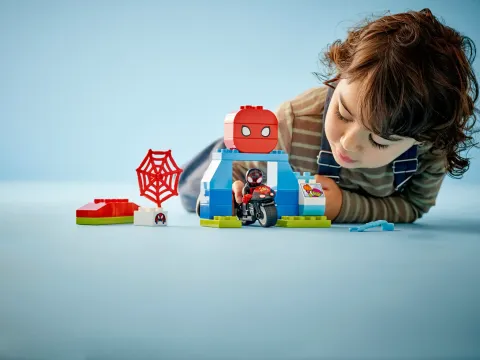 Конструктор LEGO Duplo 10424 Человек-паук: Приключение на мотоцикле