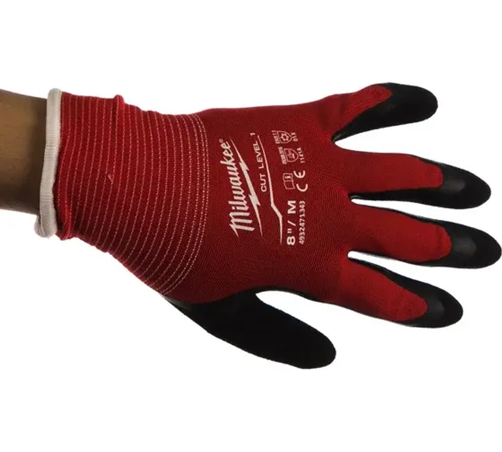 Перчатки зимние уровень 1 Milwaukee 8/M