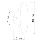 Фасадный светильник Arte Lamp NIMBO A4403AL-1BK, 1хLED