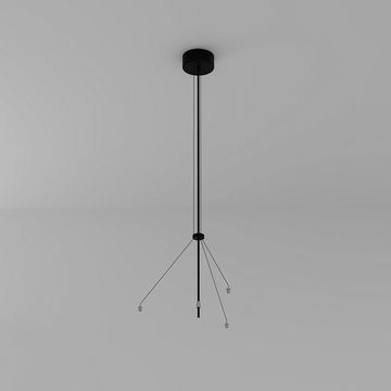 Потолочная база с подвесом для светильников 20W/36W/50W/100W A660006 чёрный Fado Arte Lamp