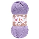 Пряжа Alize (Ализе) Bella 100 / уп.5 мот. по 100 г, 360м, 158 лаванда A