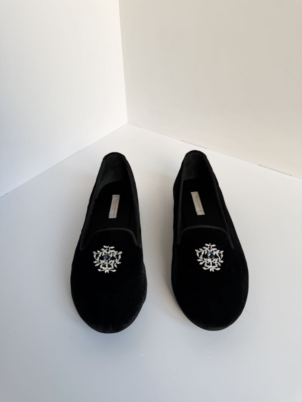 Велюровые туфли Dolce & Gabbana, 34