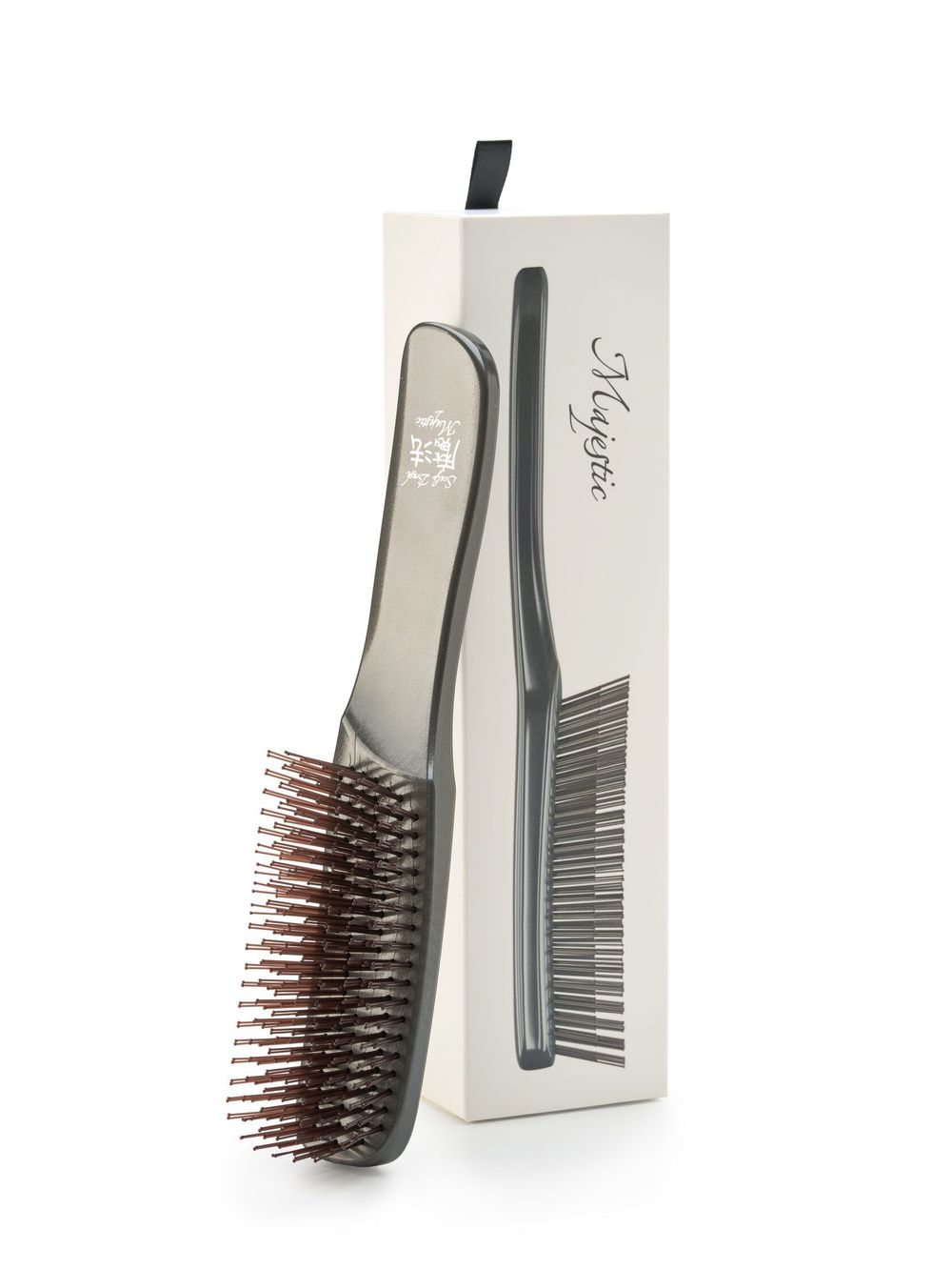Расческа Majestic Scalp Brush графит