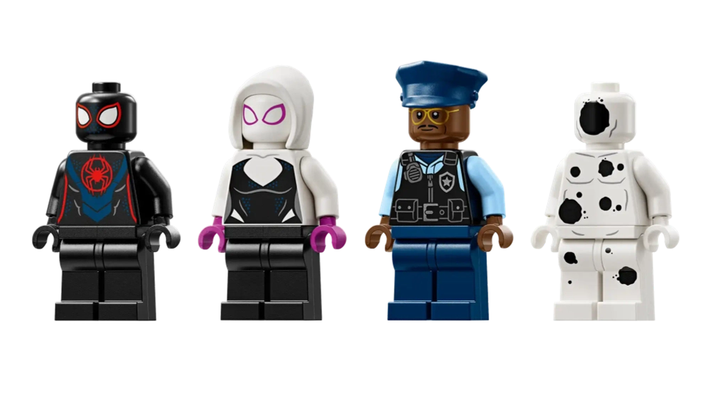Конструктор LEGO Marvel 76311 Пародия на паука: Майлз Моралес против Спота