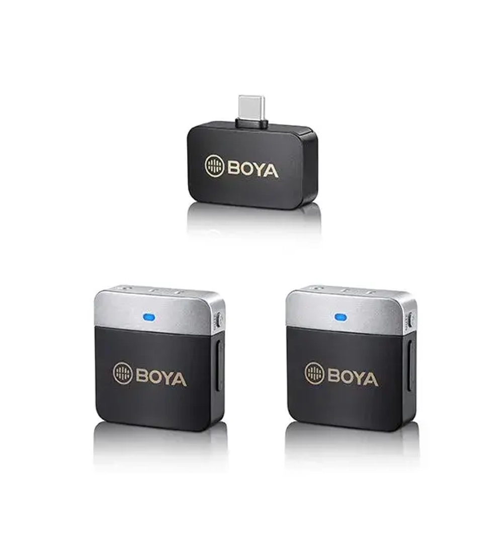 Беспроводная Стерео Радиосистема Boya BY-M1V4 (Type-C)
