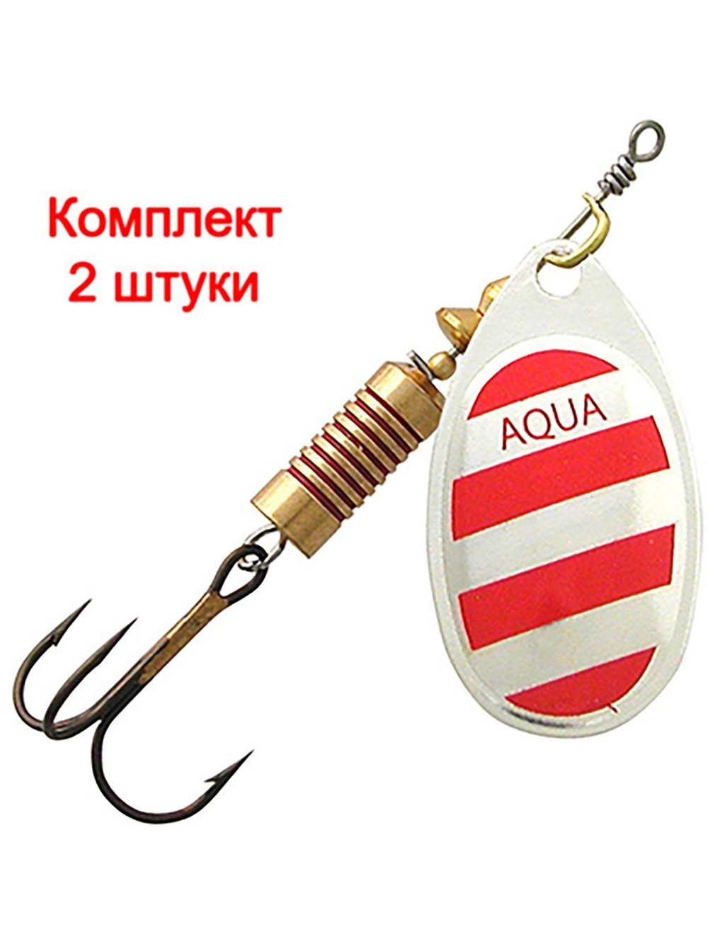 Блесна вертушка AGLIA 06,0g, лепесток № 3, цвет A0-06