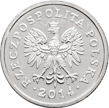 1 злотый 2014 Польша