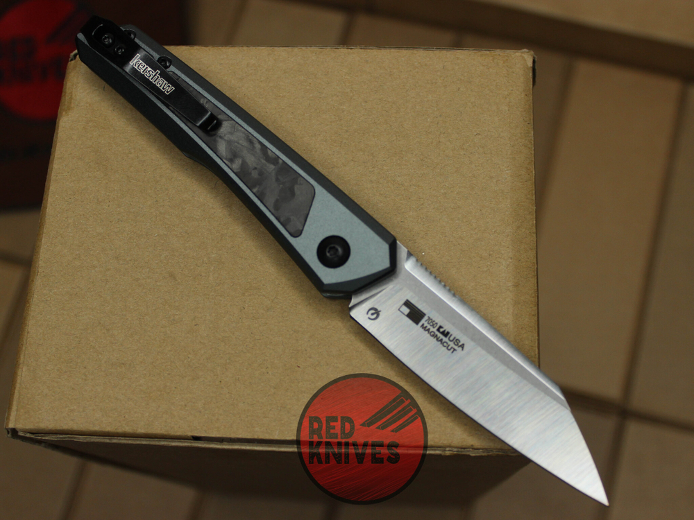Нож Kershaw Launch 20 7050 A+++ - рукоять алюминий + мраморный карбон