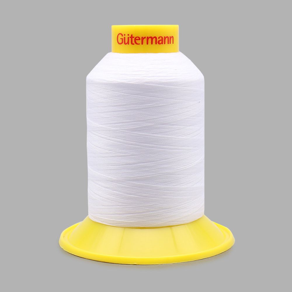 Нитка эластичная Gutermann Maraflex 120 (1500 метров), 1 кат. | _800 белый (Arta 001)