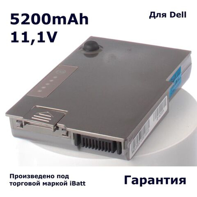 Аккумулятор iBatt 5200mAh, для M9014 6Y270 3R305 J2178 4M010 D0980 C1296 YD165 BAT1194 315-0084 U1544 310-5195 312-0084 1X793 312-0191 310-4482 312-0068 07W999 312-0090