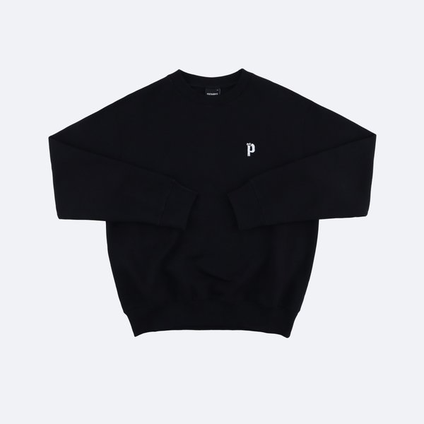 Свитшот Postaments P Logo (black) артикул: - купить в магазине Дайс