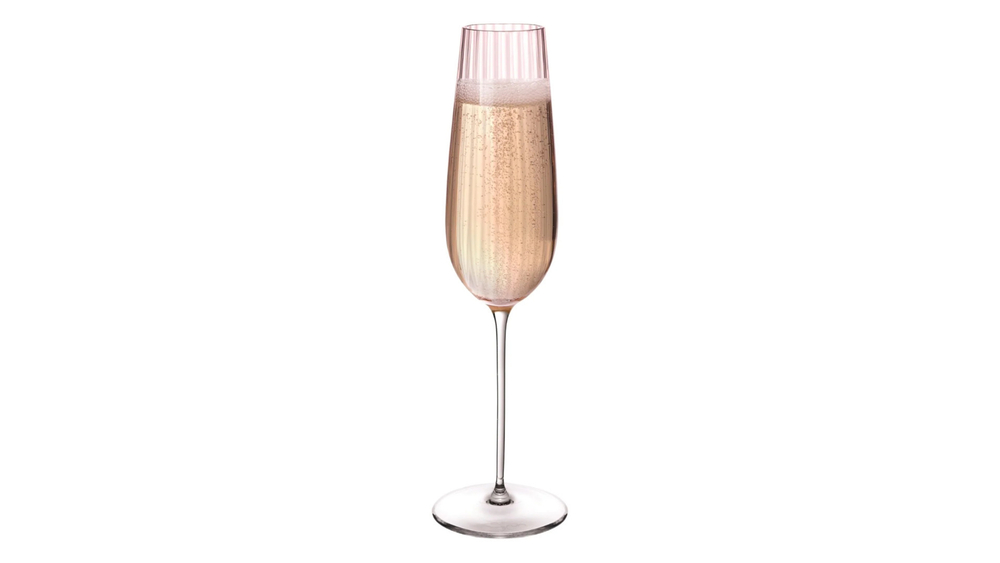 Набор бокалов для шампанского 2шт 200мл Nude Glass Round UP Dusty Rose розовый