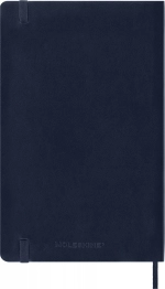 Ежедневник Moleskine (DSB2012DC3) Classic Soft Large 130х210мм 400стр. мягкая обложка синий сапфир
