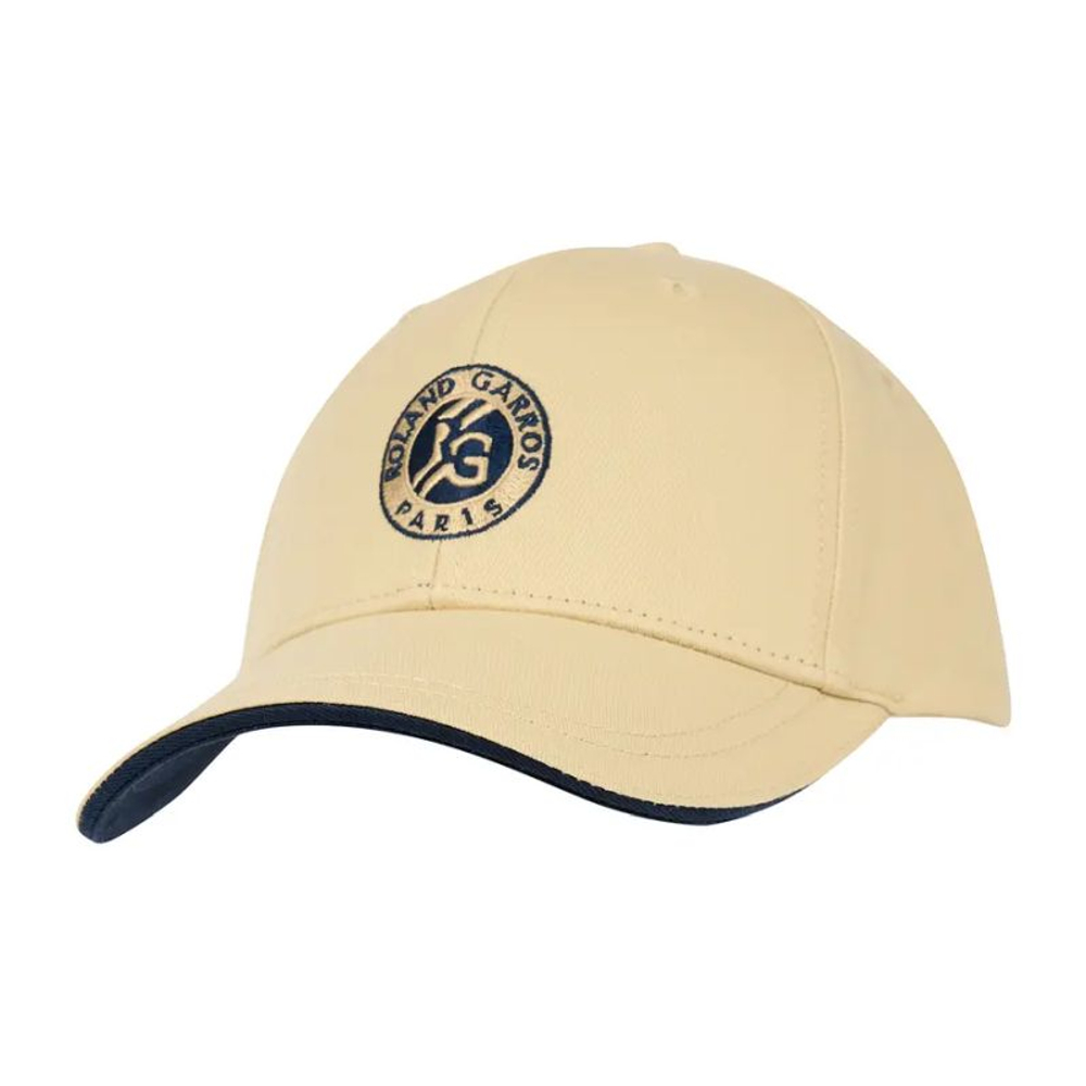 Теннисная кепка Roland Garros Monochrome Logo - beige/navy blue
